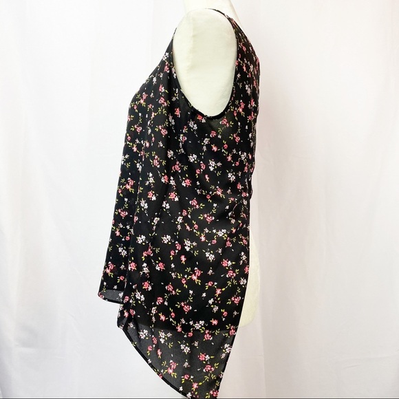 EXPRESS Scoop Neck Open Back Tank Top Shirt Blouse - Picture 2 of 8